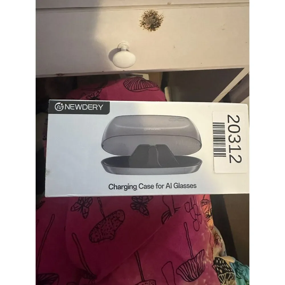 NEWDERY Charging Dock Charger for Ray-Ban Meta Smart Glasses Wayfarer Skyler